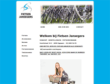 Tablet Screenshot of fietsenjansegers.be